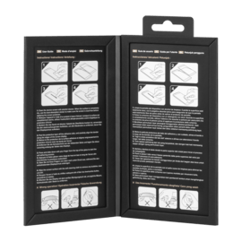 Protection d'écran Privée en verre trempé (100% de surface couverte) pour Apple iPhone 15 Pro Max, Noir