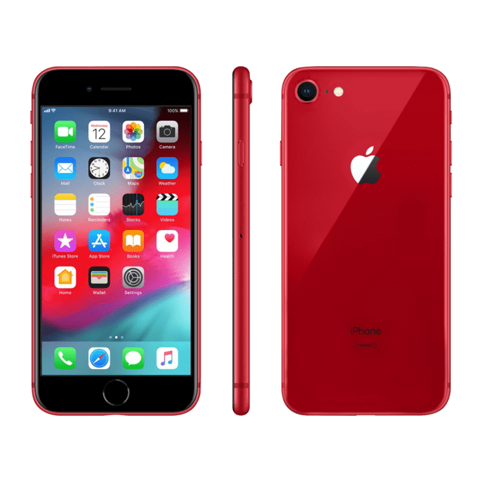 iPhone 8 64 Go - Rouge - Grade Silver