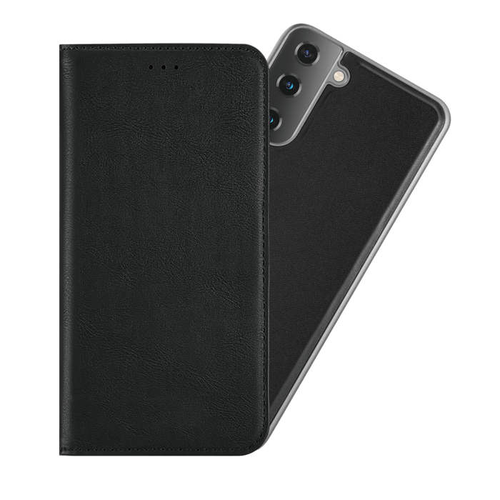 Etui et Coque slim magn&eacute;tique 2-en-1 GEN 2.0 pour Samsung Galaxy S21 5G, Noir