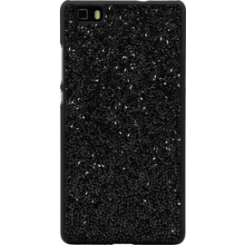 Case Rhinestone Bling case for Huawei P8 lite, Midnight Black