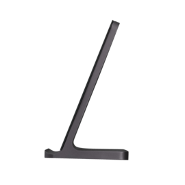 Support de recharge sans fil ultra fin en Aluminium (Charge rapide 15W) GEN 2.0, Noir de Jais