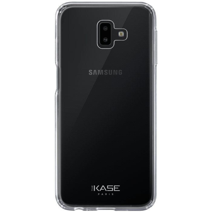 Coque hybride invisible Samsung Galaxy J6+ 2018, Transparent