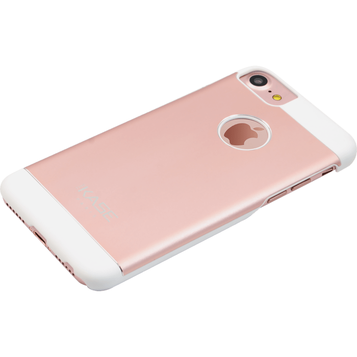 Coque aluminium ultra slim pour Apple iPhone 6/6s/7, Or Rose