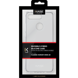 Coque hybride invisible pour Huawei Honor View 20, Transparente