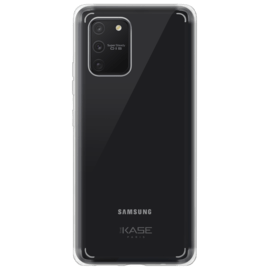Coque hybride invisible pour Samsung Galaxy S10 Lite, Transparente