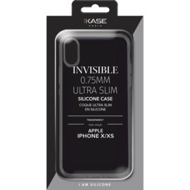 Coque Ultra Slim Invisible pour Apple iPhone X/XS 0,75mm, Transparent