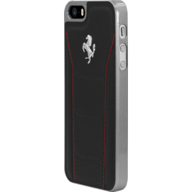 Case Ferrari 488 Genuine leather case for Apple iPhone 5/5s/SE, Black