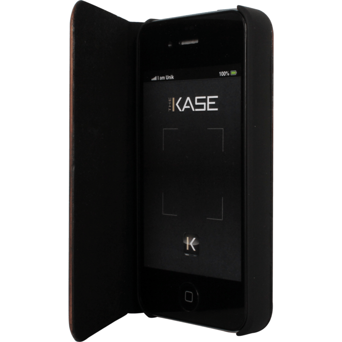 Coque Clapet pour Apple iPhone 4/4S, Bois Naturel de Rosewood