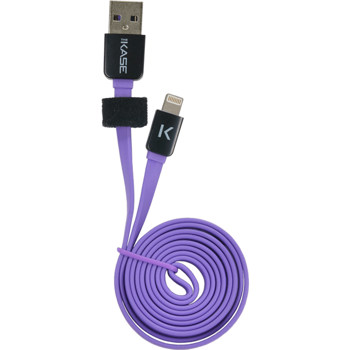 C&acirc;ble Lightning Plat vers USB (1m), Violet Royal