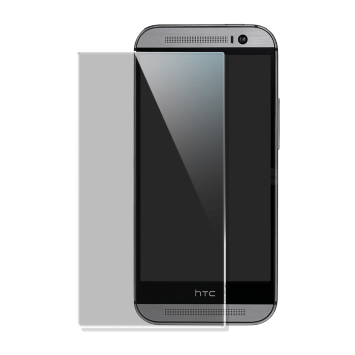 Protection d'écran premium en verre trempé pour HTC One M8, Transparent