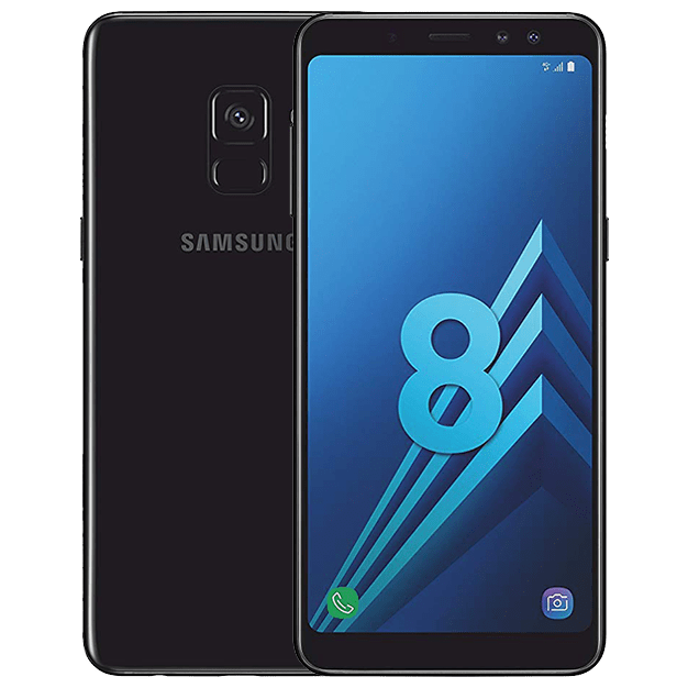 Galaxy A8 (2018) Dual Sim reconditionné 32 Go, Noir, débloqué