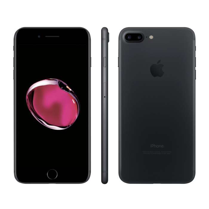 iPhone 7 Plus reconditionn&eacute; 128 Go, Noir, SANS TOUCH ID, d&eacute;bloqu&eacute;