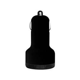 Chargeur de voiture double prise USB, Noir