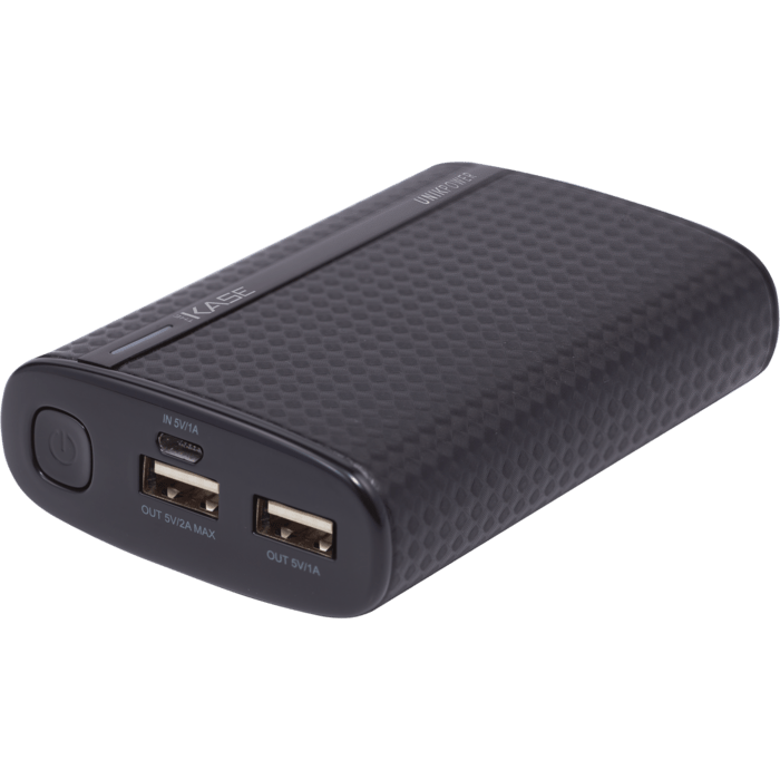Batterie Externe Fashionista, 8400 mAh, Noir Graphite