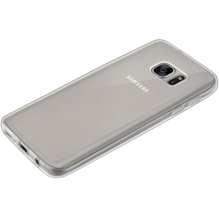 Coque silicone pour Samsung Galaxy S7 Edge, Transparent