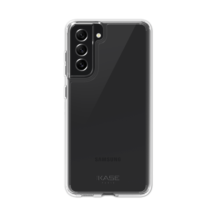 Coque hybride invisible pour Samsung Galaxy S21 FE 5G, Transparent
