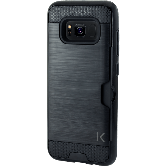 Coque Antichoc Avec CB Pour Samsung Galaxy S8, Noir