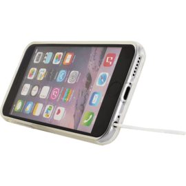 Coque selfie avec d&eacute;clencheur &agrave; distance Bluetooth pour iPhone 6/6s, Glacier Blanc
