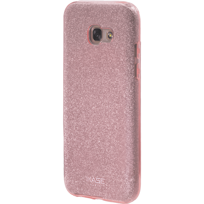 Coque slim pailletée étincelante pour Samsung Galaxy A5 (2017), Or Rose