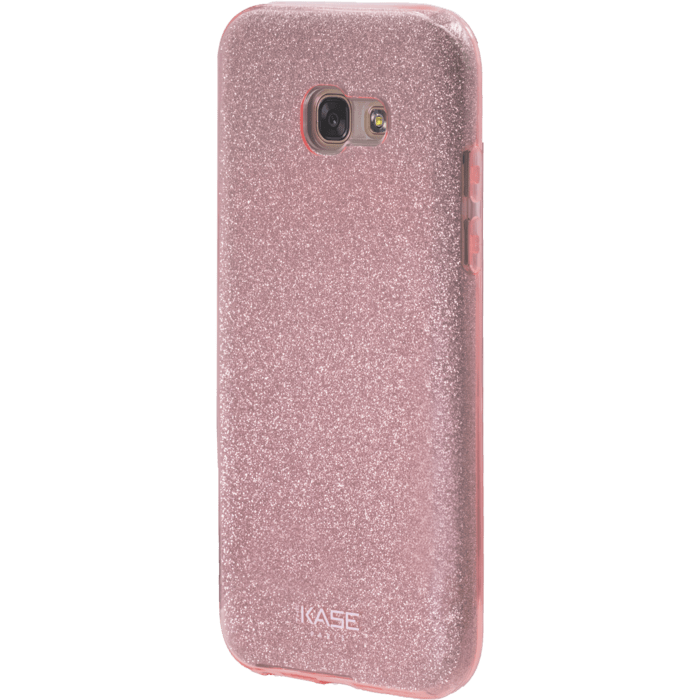 Coque slim&nbsp;paillet&eacute;e &eacute;tincelante pour Samsung Galaxy A5 (2017), Or Rose