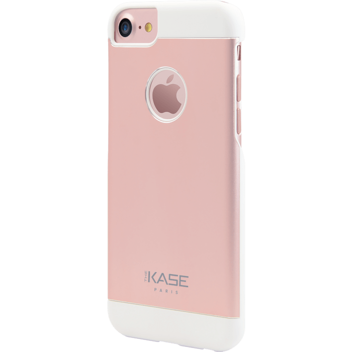 Coque aluminium ultra slim pour Apple iPhone 6/6s/7, Or Rose