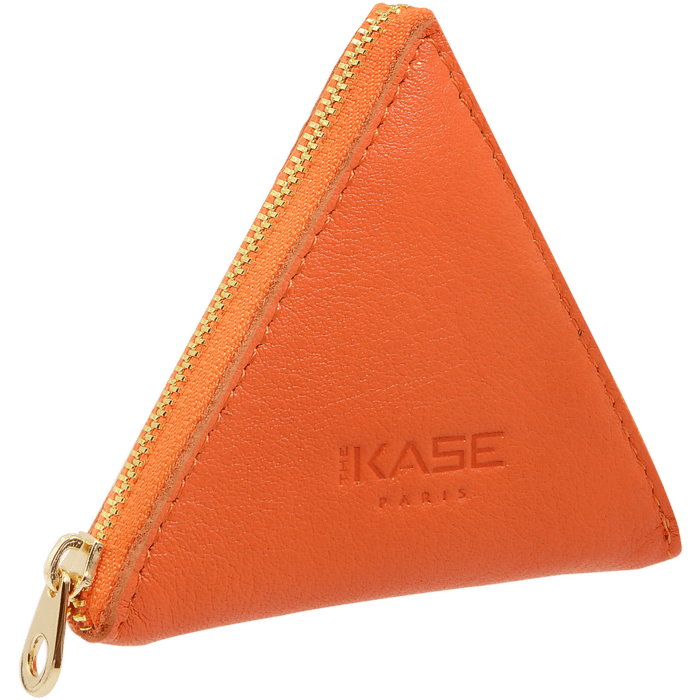 Zipp Pouch, Orange Vif
