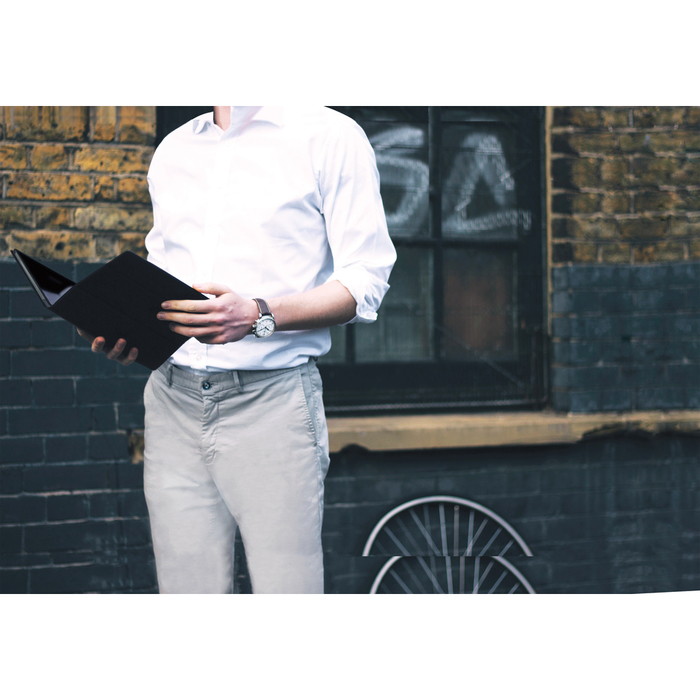 Coque clapet folio slim fit avec porte-stylo pour Apple iPad Pro 12,9 pouces 3rd g&eacute;n&eacute;ration