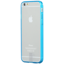 Coque slim transparente pour Apple iPhone 6/6s, Bleu