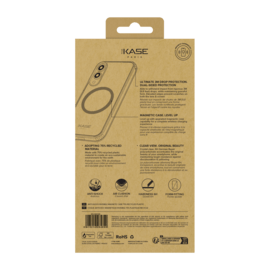 Coque antichoc magn&eacute;tique invisible Fabriqu&eacute; Avec du 75% Plastique Recycl&eacute; pour Samsung Galaxy S25 Edge 5G, Transparente