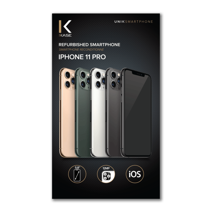 iPhone 11 Pro reconditionné 256 Go, Vert, débloqué