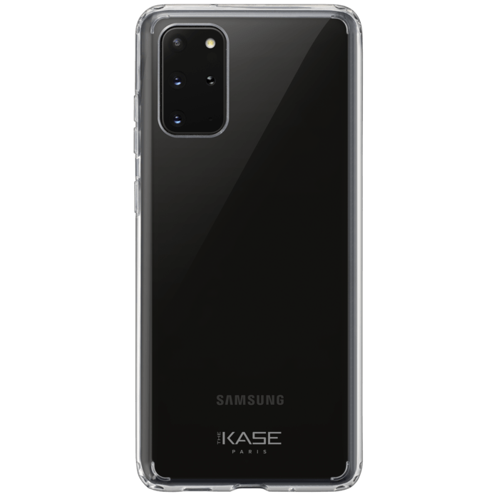 Coque hybride invisible pour Samsung Galaxy S20+, Transparente