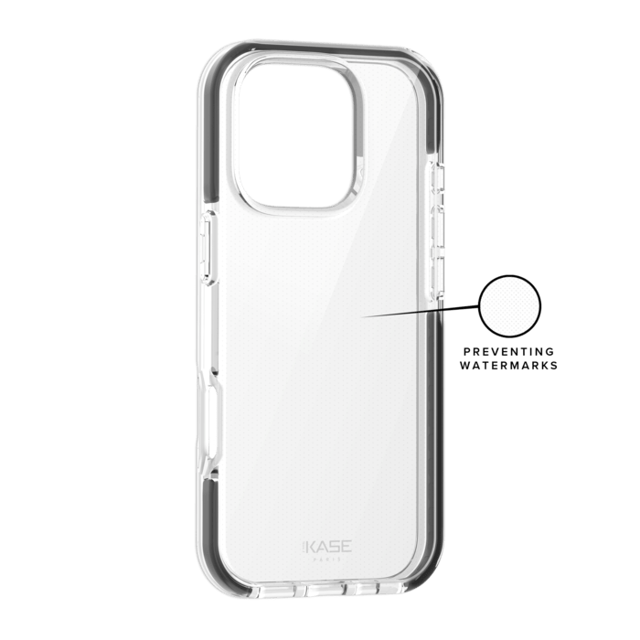 Coque Sport mesh pour 60% de plastique recycl&eacute; Apple iPhone 16 Pro Max, Noir