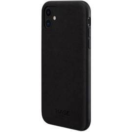 Case Alcantara Suede Case for Apple iPhone 11, Midnight Black