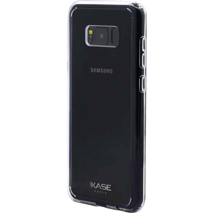 Coque hybride invisible pour Samsung Galaxy S8+, Transparent