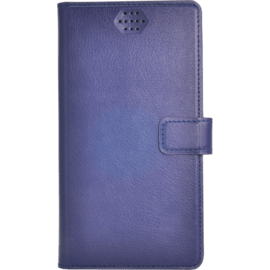 Coque clapet Universelle pour Smartphone (jusqu &agrave; 4.7 pouce), Bleu Marine