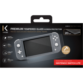 Protection d'écran premium en verre trempé pour Nintendo Switch Lite, Transparent