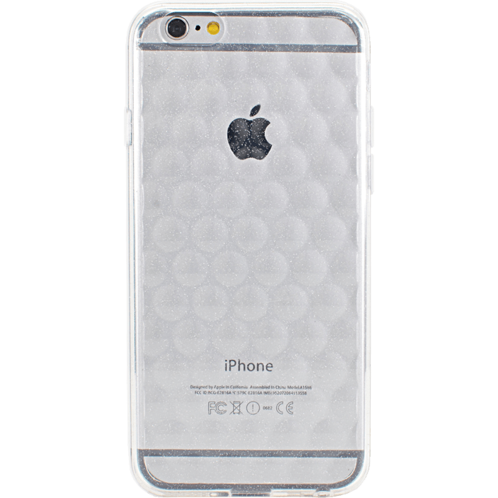 Coque Bulle silicone pour Apple iPhone 6/6s, Transparent
