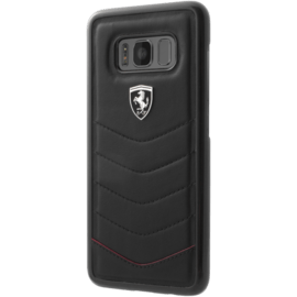 Case Ferrari Heritage Genuine leather case for Samsung Galaxy S8, Black