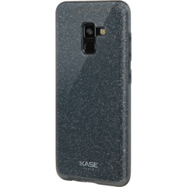 Case Sparkly Glitter Slim Case for Samsung Galaxy A8 (2018), Black