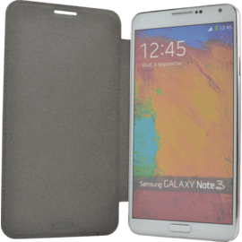 Guess Coque arrière avec clapet pour Samsung Galaxy Note 3, Cloutée Rose