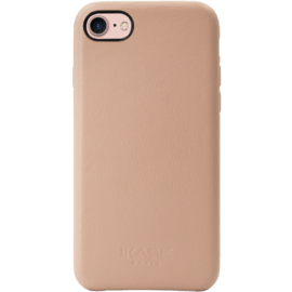 Case Handcrafted Genuine Leather Case for Apple iPhone 7, Pastel Pink