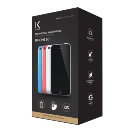 Case refurbished Iphone 5c 16 Gb, White, unlocked