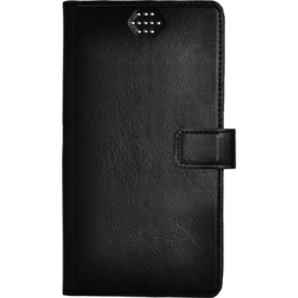 Coque clapet Universelle pour Smartphone (jusqu &agrave; 4.7 pouce), Noir de Jais