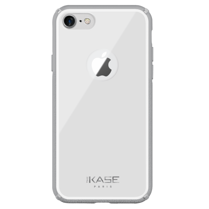 Glass Case for Apple iPhone 7/8, Bright White