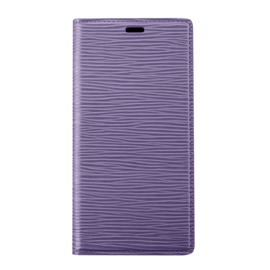 Diarycase 2.0 Etui &agrave; rabat en cuir v&eacute;ritable avec support magn&eacute;tique pour Apple iPhone 11, Violet Lilas