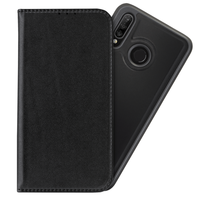 Etui et Coque slim magn&eacute;tique 2-en-1 GEN 2.0 pour Huawei P30 Lite, Noir