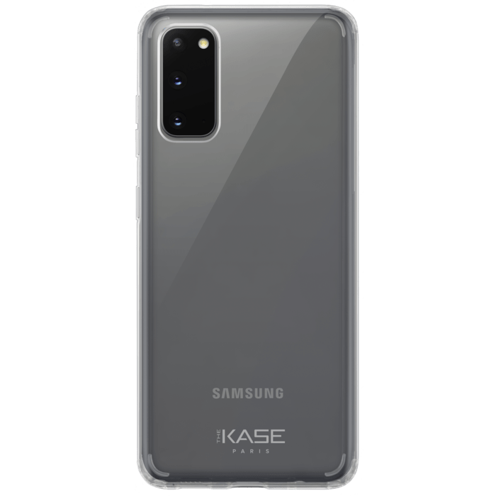 Coque hybride invisible pour Samsung Galaxy S20, Transparente