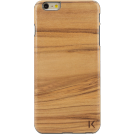 Coque bois pour Apple iPhone 6 Plus/6s Plus, Cappuccino