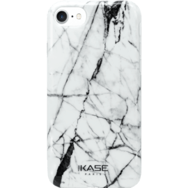 Case Marble Motif Silicone Case for Apple iPhone 6/6s/7/8, Bianco white
