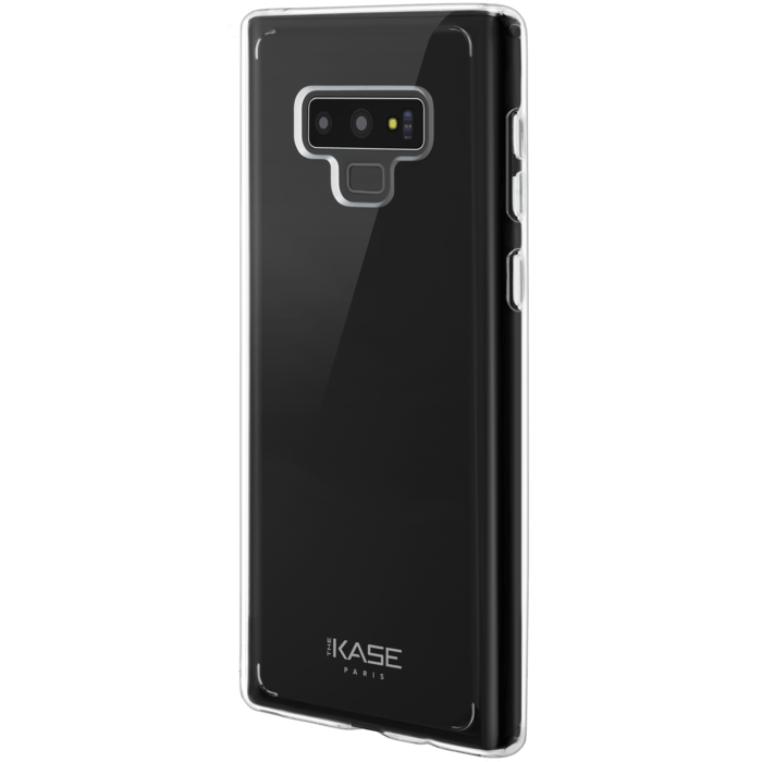 Coque hybride invisible pour Samsung Galaxy Note9, Transparente